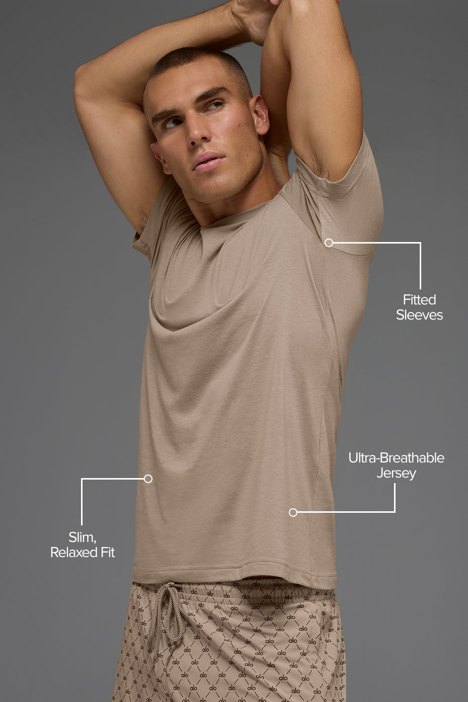 Triumph Tee - Gravel