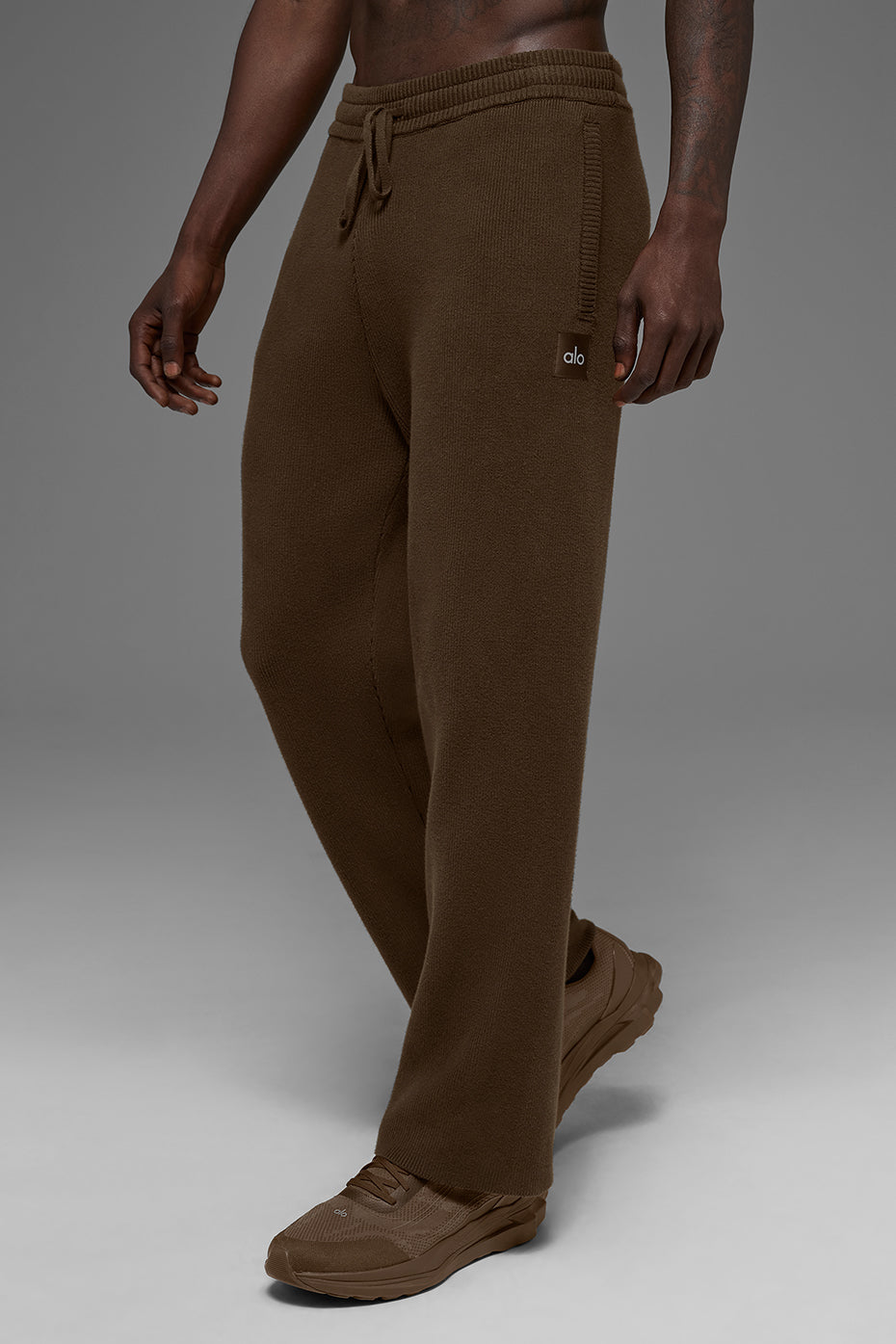 Scholar Straight Leg Sweatpant - Espresso