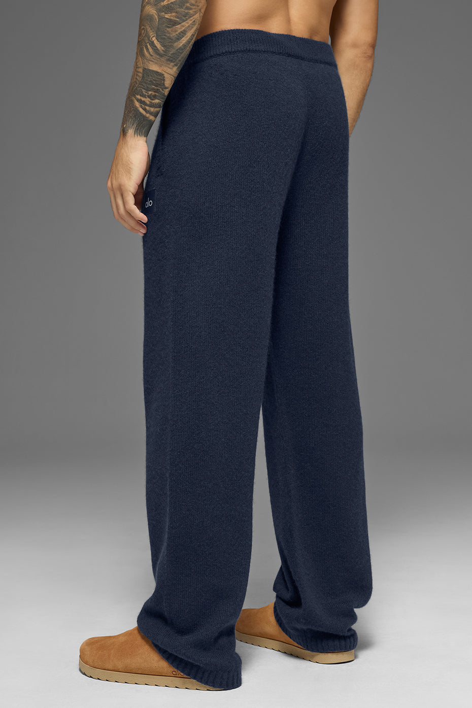 Wool Cashmere New Class Sweatpant - Navy